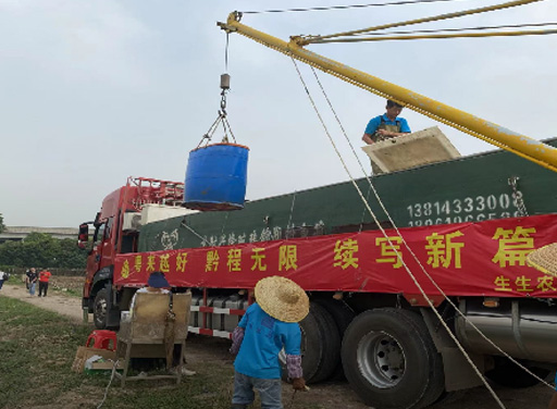 2021年10月，2万斤鳙鱼送往贵州台江县，助力乡村振兴，表达了对粤黔协作的美好向往。